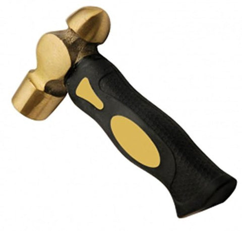 1LB BRASS HAMMER W/SHORT HANDLE