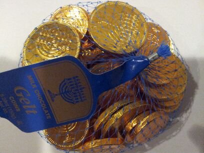 Steenland Mesh Bag of Hanukkah Gelt 140g / 4.94 oz.