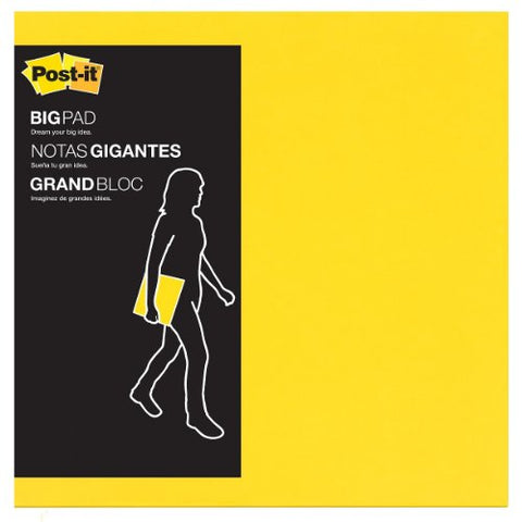Big Pads Bright Yellow 11 in x 11 in 30shts