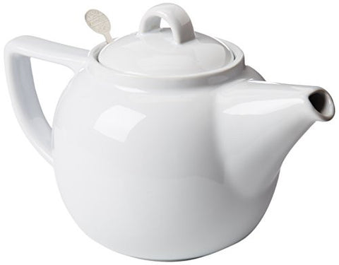Teapot - Geo 4-cup - White
