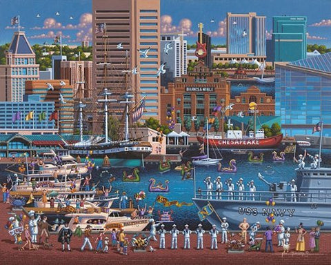 Baltimore 1000 Pieces Box Puzzles, 19x26 inch