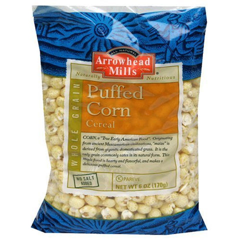 Arrowhead Mills Cereal Puff Corn NS 6 OZ