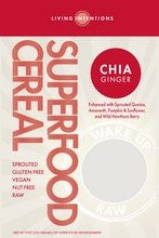 Living Intentions Chia Ginger Super food Cereal (3/9 oz)