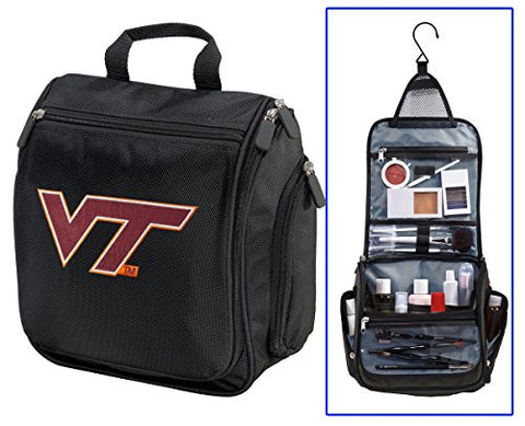 Virginia Tech Toiletry Bag Or Shaving Kit (10"x9.5"x4")