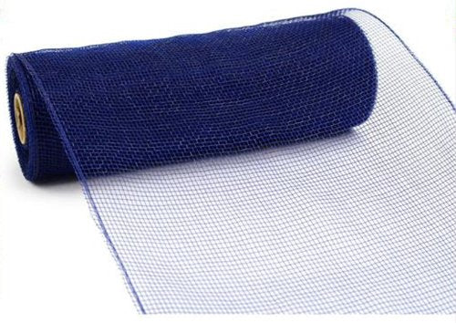 10"X10yd Mesh - Navy Blue