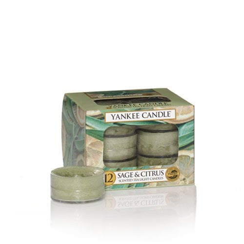 Yankee Candle Sage & Citrus Tea Lights