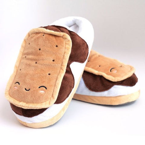 USB Footwarmers Smores Slippers