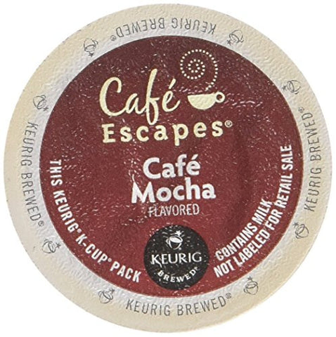 Café Escapes® Café Mocha K-Cup® Packs, 24/Bx