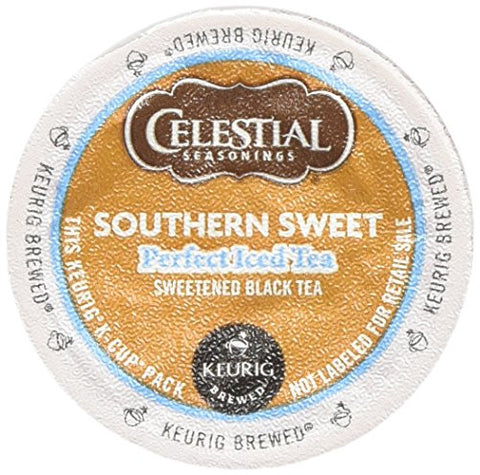 Celestial Seasonings - Perfect Iced Tea Southern Sweet, 44-Count K-Cup