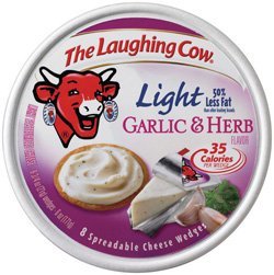 Laughing Cow Light Garlic and Herb 6 oz (not in pricelist)