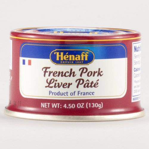 French Pork Pate Liver Henaff, 4.5oz