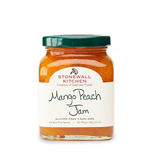 Mango Peach Jam 12 oz Jar