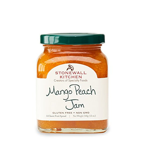 Mango Peach Jam 12 oz Jar