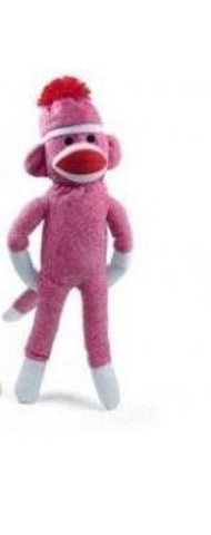 Original Sock Monkey 20" Pink