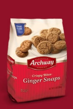 Archway Gingersnap Cookie 12oz