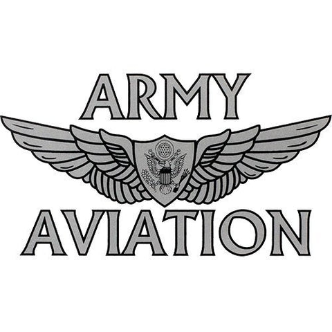 Army Aviation 5"x2.75" Decal