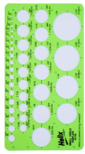 Helix SMALL CIRCLE TEMPLATE