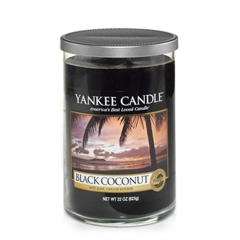 Yankee Candle 22 oz Large Double Wick Tumbler Candle BLACK COCONUT