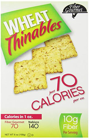 Thinables Crackers, Toasted Wheat Flavor, 6 oz