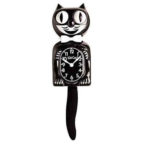 Classic Black Kit-Cat Clock