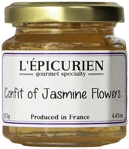 L'Epicurien Jasmine Flowers Confit, 4.4 oz