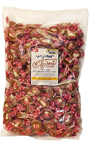 Goetze's Original Vanilla Caramel Creams Bulls Eyes, 10 lbs