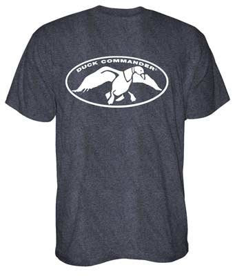 Duck Dynasty Officially Licensed Duck Commander Shirt, (3Xlarge, Charcoal w/ White Logo)