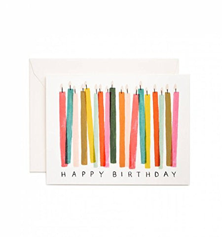 Birthday Candle Boxed set of 8 A2 Cards