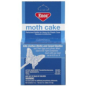 Para Moth Cake Refills - Pkg. of 2 - 2 oz cakes – Capital Books and Wellness