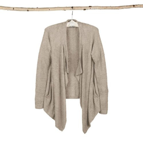 Bamboo Chic Lite One Mile Wear Cardi Stone L/XL