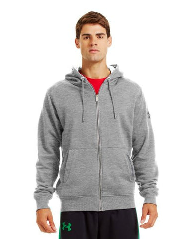 Charged Cotton Storm Full Zip Hoodie - True Gray Heather, X-Large