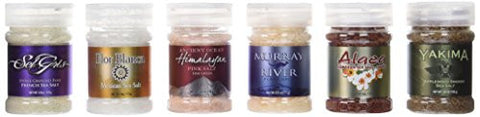 SALTS OF THE WORLD COLLECTION SIX-PACK SALT COLLECTIONS