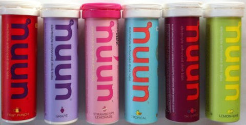 NUUN Multi Flavor Tubes - 6 Pack Variety Active Hydration (6 Tube Variety Pack)