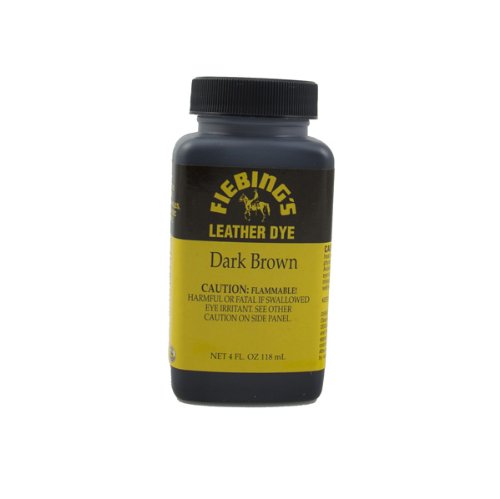 Fiebing's Leather Dye - Dark Brown, 4 oz