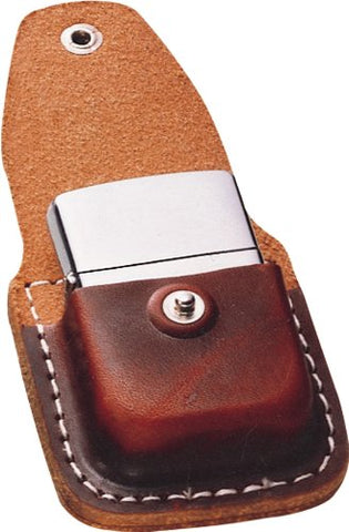 Lighter Pouch with Clip-Brown