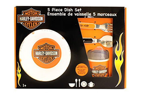 HD 5 Pc Melamine Feeding Set