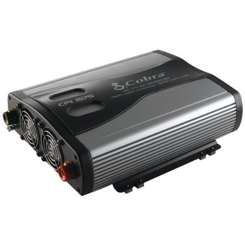 Cobra CPI1575 -1500 Watt Modified Sine Wave Power Inverter with 3 AC Receptacles