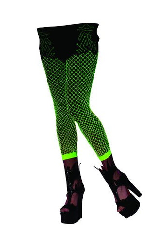 Green Fishnet Stockings