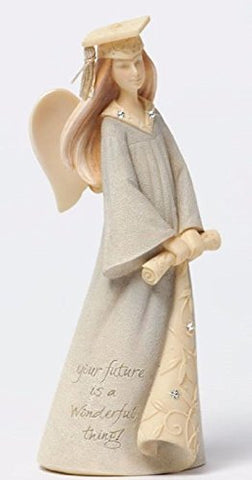 Foundations Graduation Mini Angel Figurine