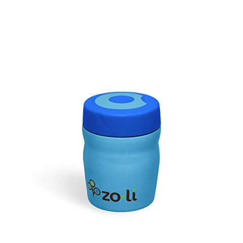 Zoli Dine Vacuum Insulated Food Jar 12 oz (Color: Blue)