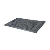 PURR-FECT PAWS LITTER MAT - GRAY - LARGE