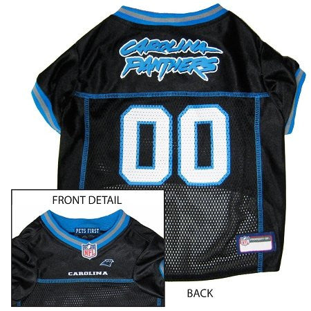 Carolina Panthers Dog Jersey - NFL Dog Jerseys Large