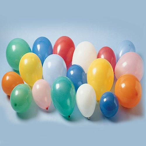 ASST BALLOONS/7 INCH - 144pcs