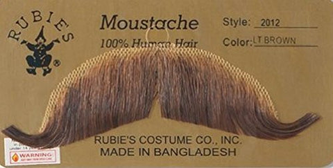 European Moustache - Light Brown