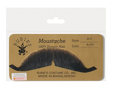 European Moustache - Black