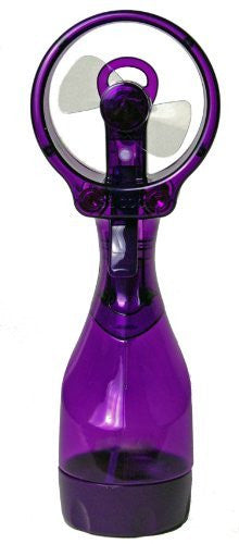 Deluxe Misting Fan - Transparent Purple