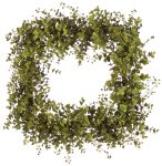20"EUCALYPTUS WREATH SQ.WR