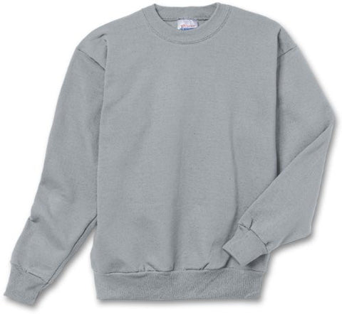 Hanes Youth ComfortBlend Long Sleeve Fleece Crew - p360 (Light Steel / X-Large)