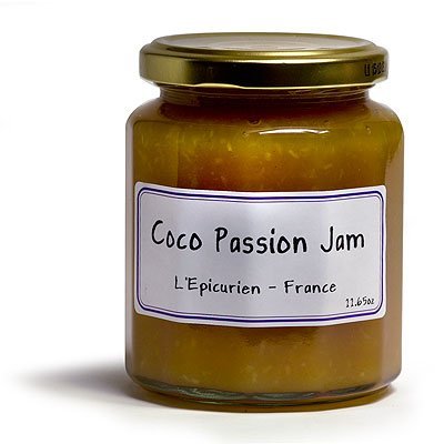 L'Epicurien Coco-Passion Fruit Jam, 11.7 oz