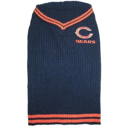 Chicago Bears Dog Sweater Small